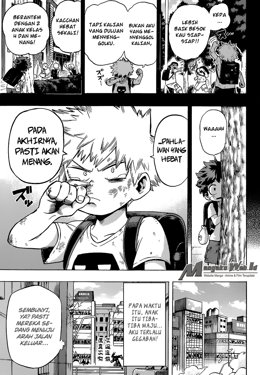 Boku no Hero Academia chapter 62
