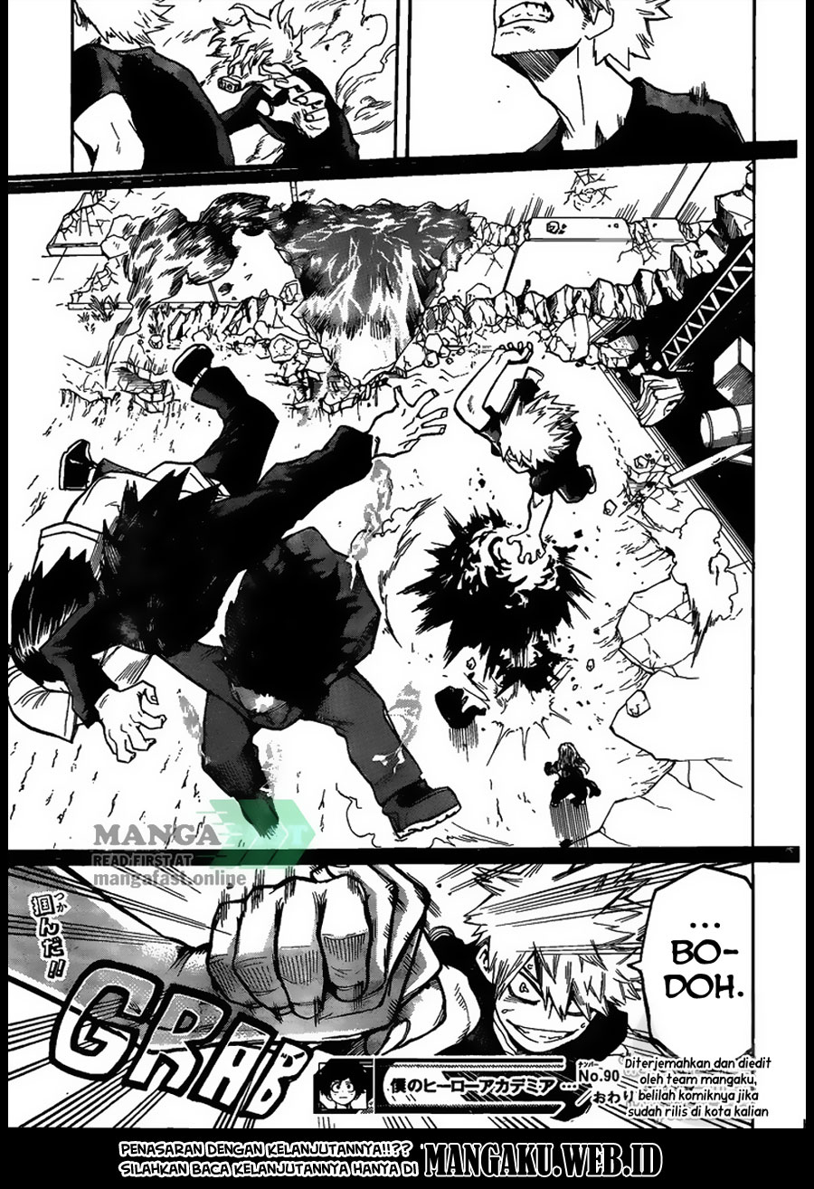 Boku no Hero Academia chapter 90