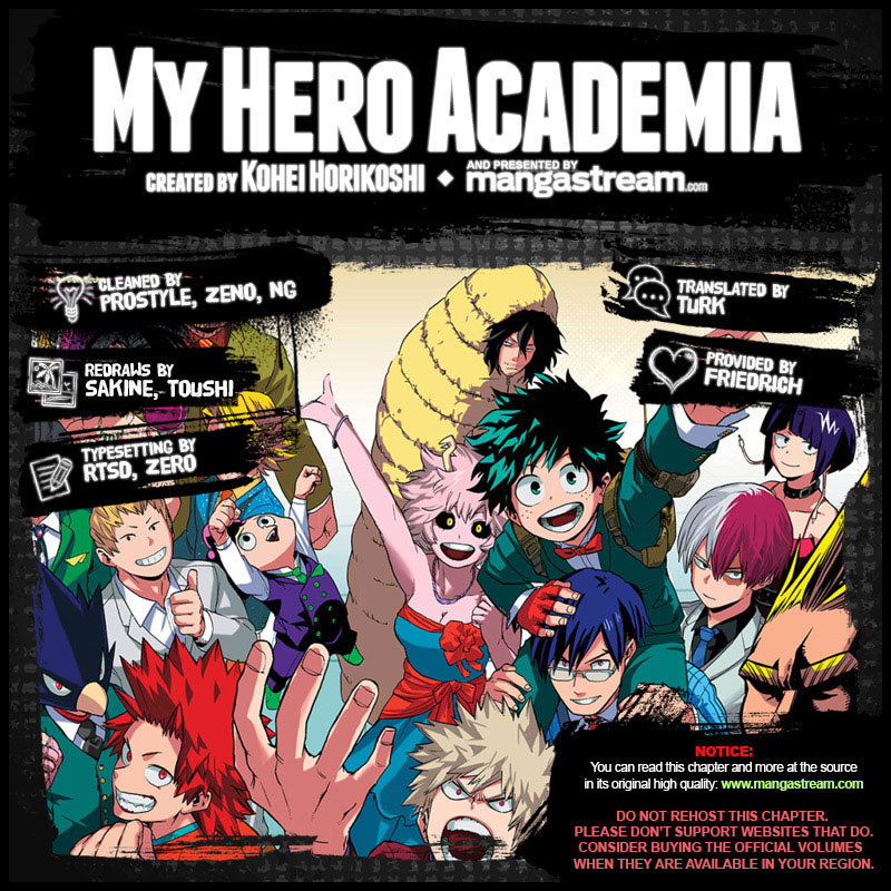 Boku no Hero Academia chapter 200