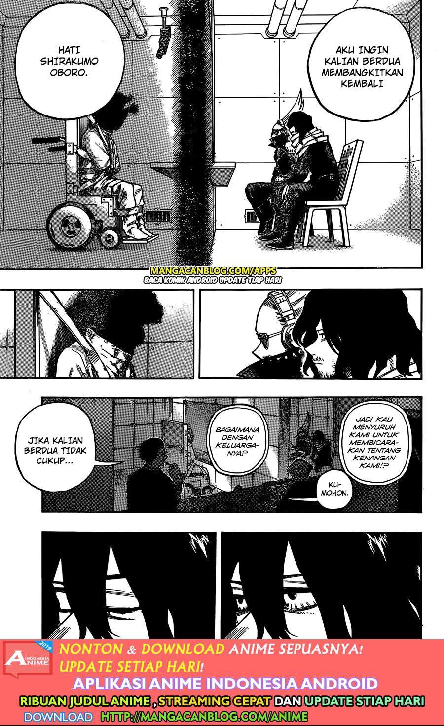 Boku no Hero Academia Chapter 254 Bahasa Indonesia