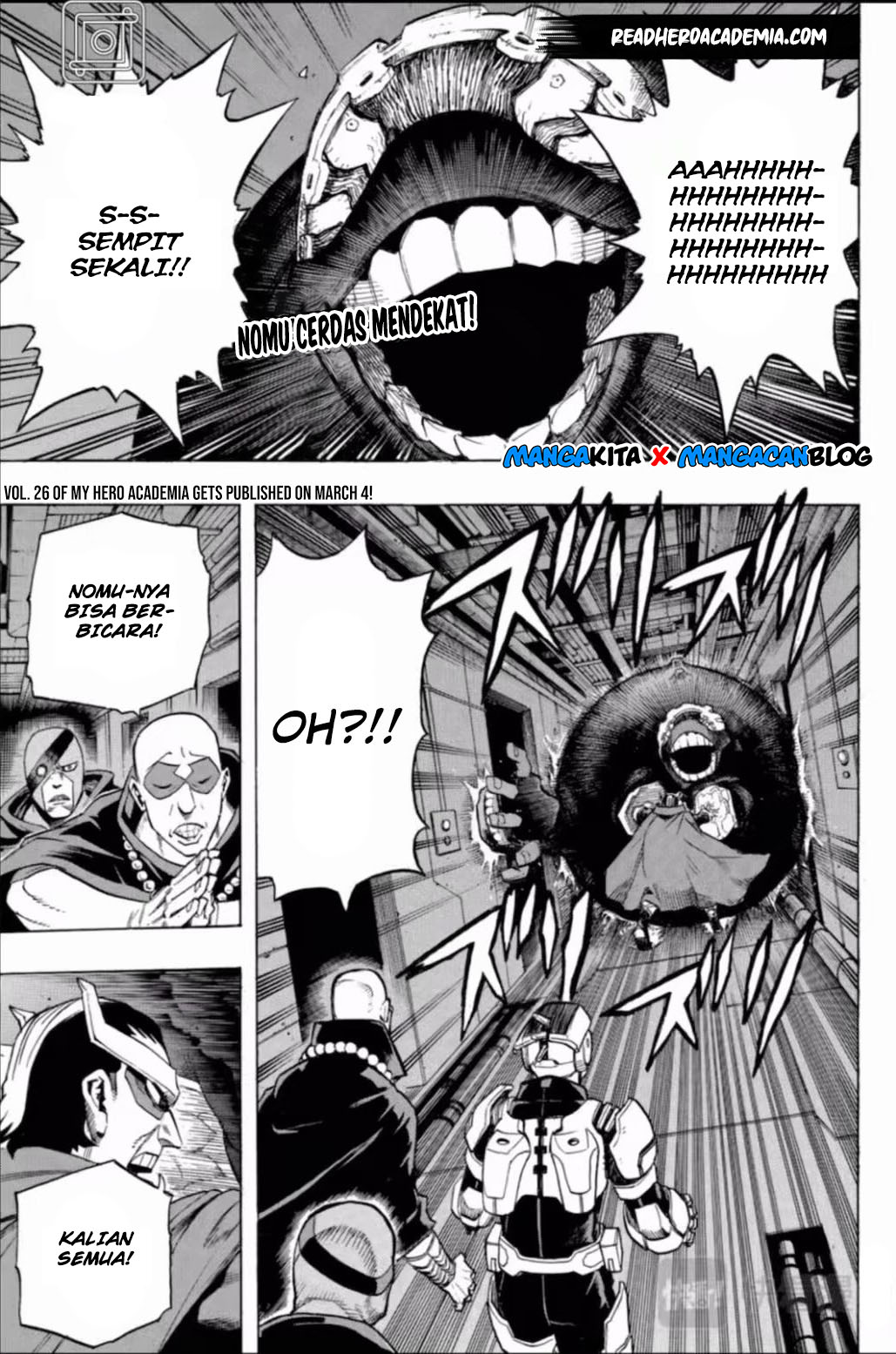 Boku no Hero Academia chapter 262
