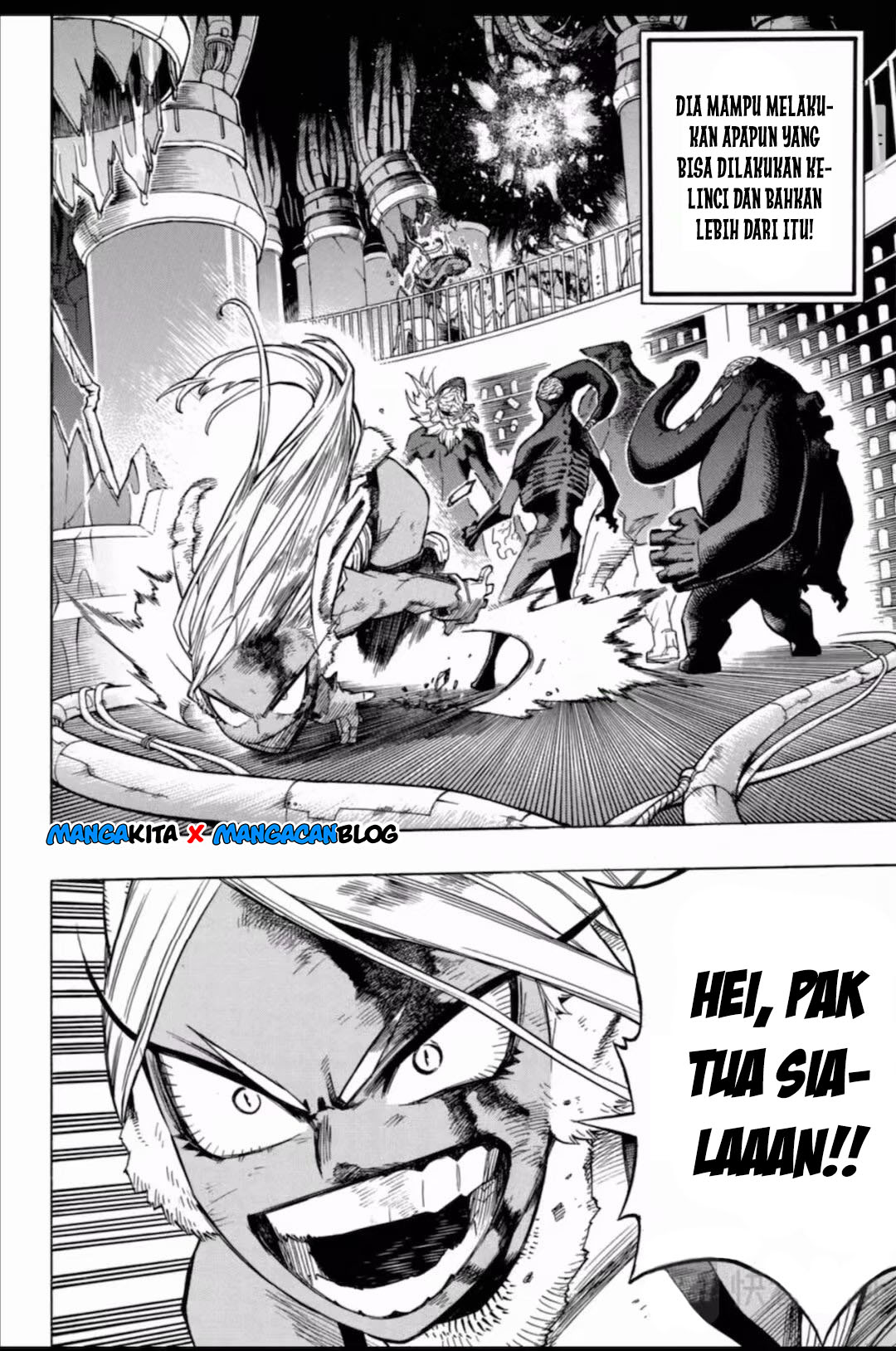 Boku no Hero Academia chapter 262