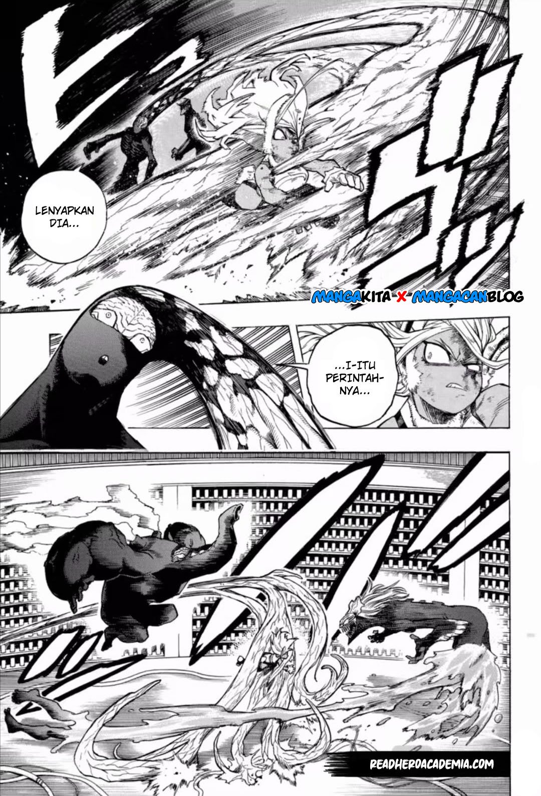 Boku no Hero Academia chapter 262