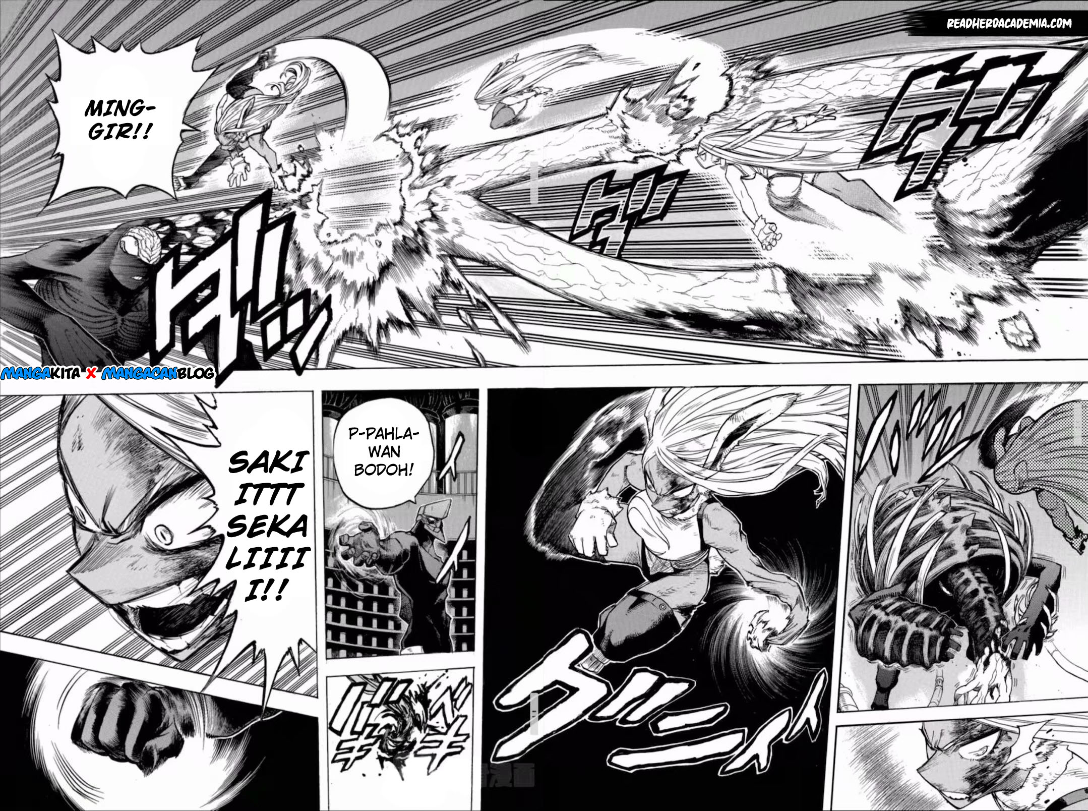 Boku no Hero Academia chapter 262