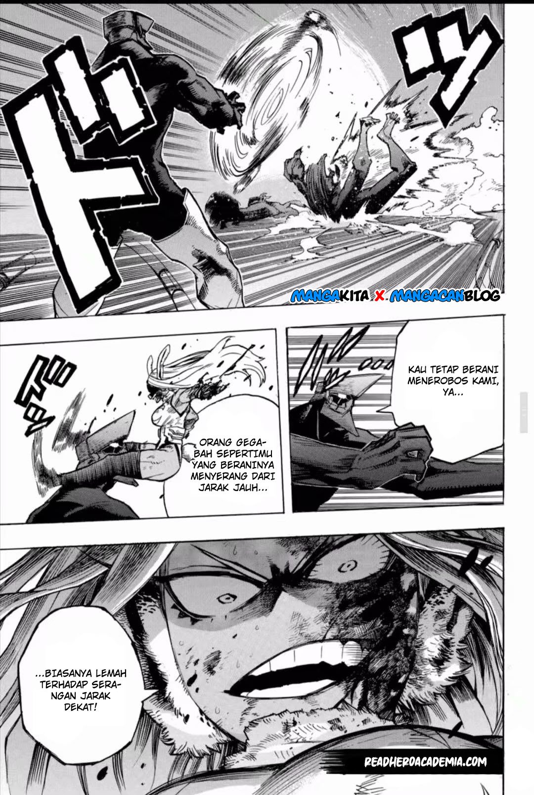 Boku no Hero Academia chapter 262