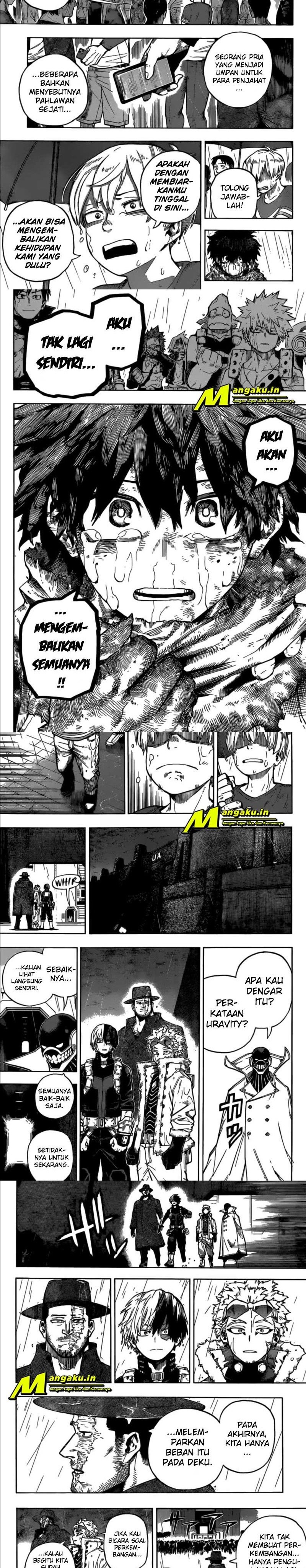 Boku no Hero Academia chapter 325