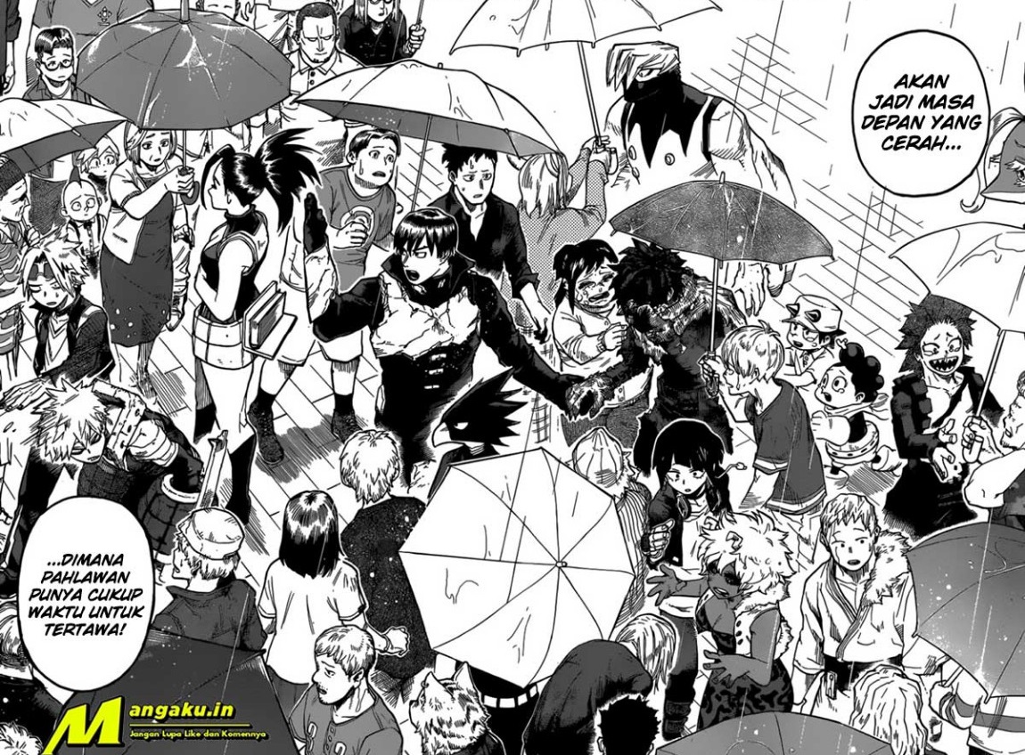 Boku no Hero Academia chapter 325