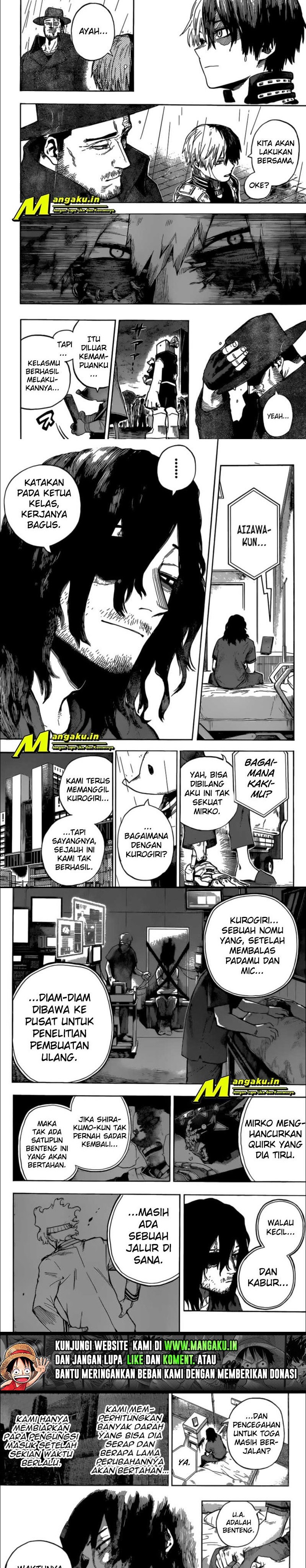 Boku no Hero Academia chapter 325