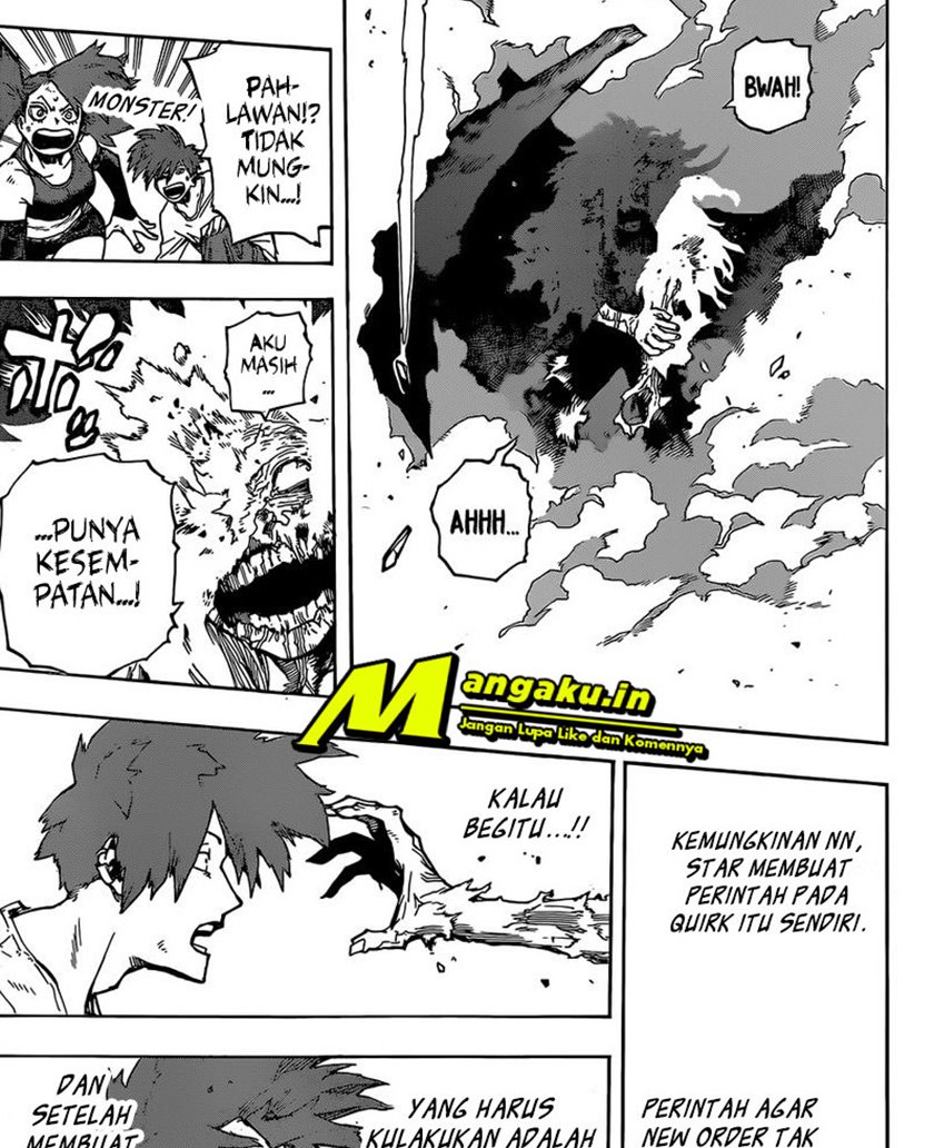 Boku no Hero Academia Chapter 334 Bahasa Indonesia