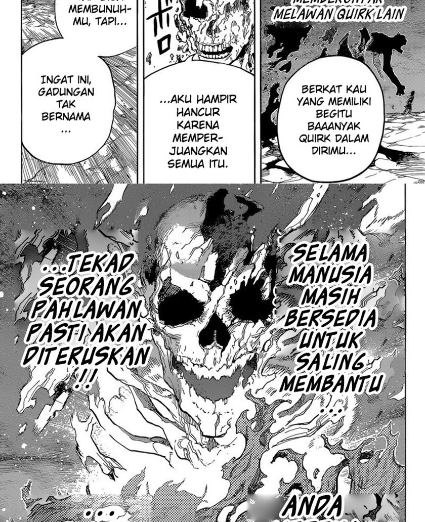 Boku no Hero Academia Chapter 334 Bahasa Indonesia