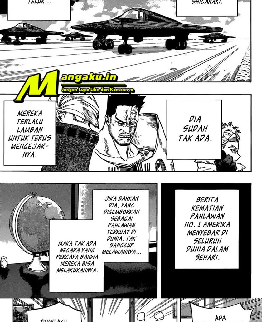 Boku no Hero Academia Chapter 334 Bahasa Indonesia