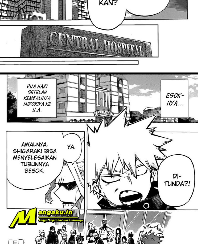 Boku no Hero Academia Chapter 334 Bahasa Indonesia