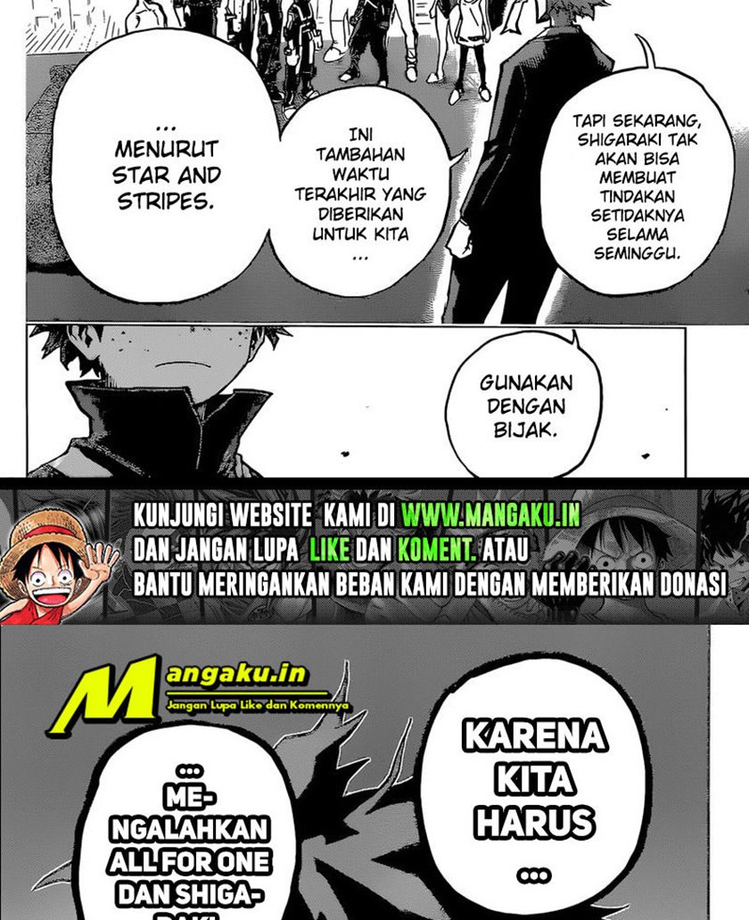 Boku no Hero Academia Chapter 334 Bahasa Indonesia