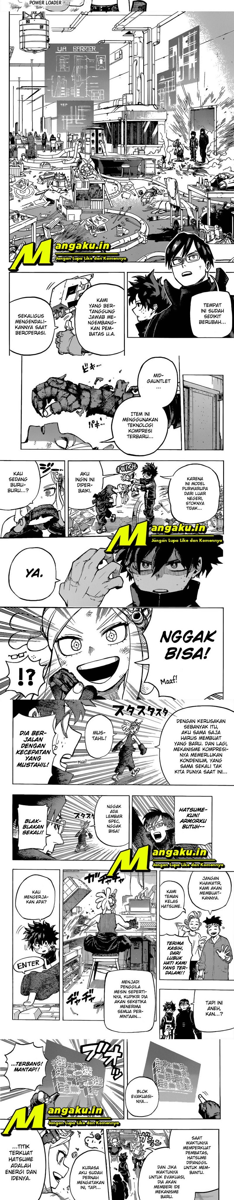 Boku no Hero Academia chapter 339