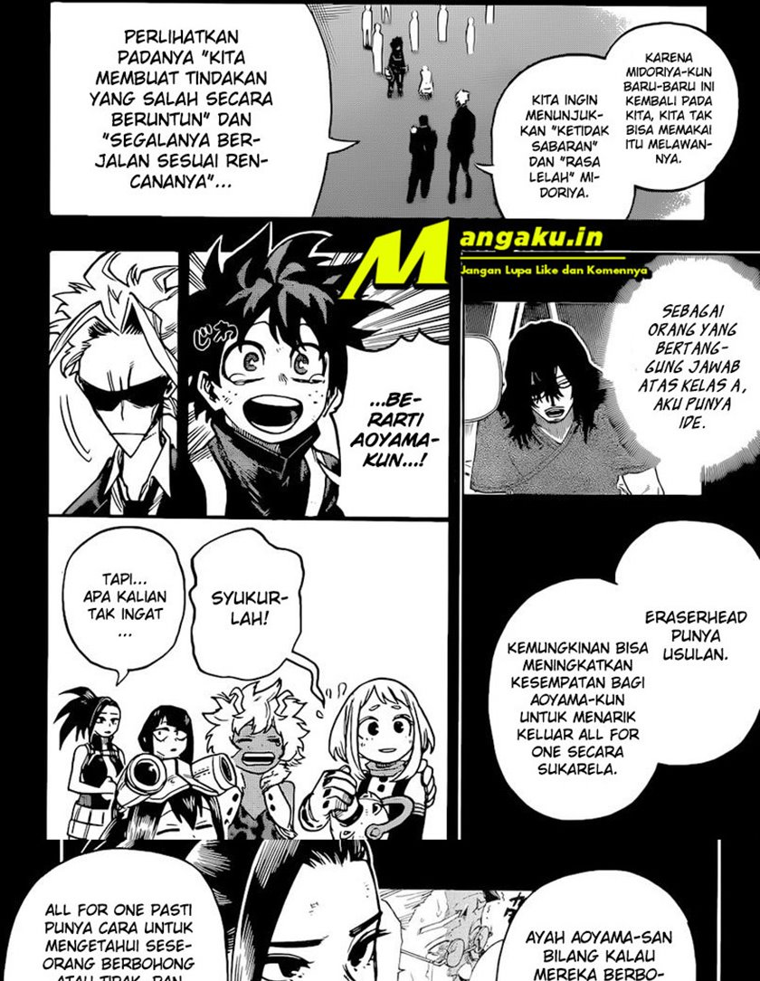 Boku no Hero Academia chapter 344