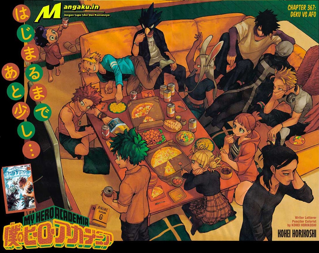 Boku no Hero Academia chapter 367