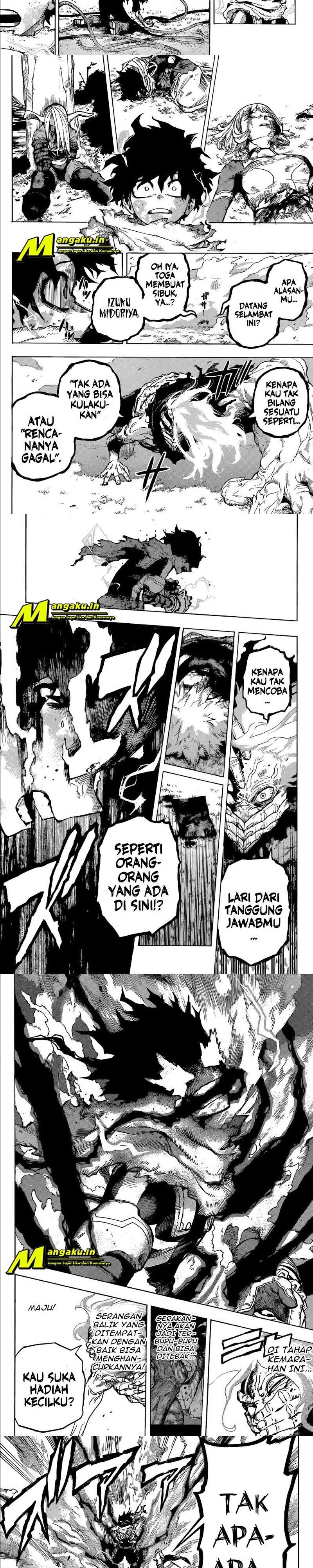 Boku no Hero Academia chapter 367