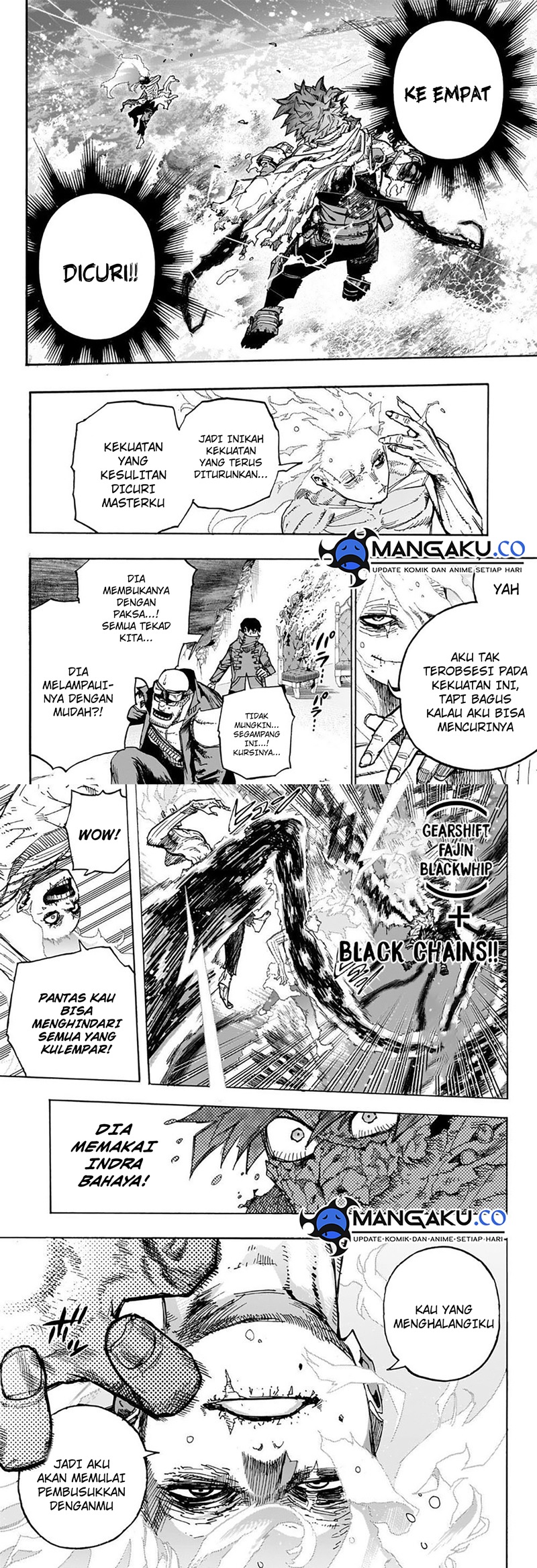 Boku no Hero Academia chapter 411