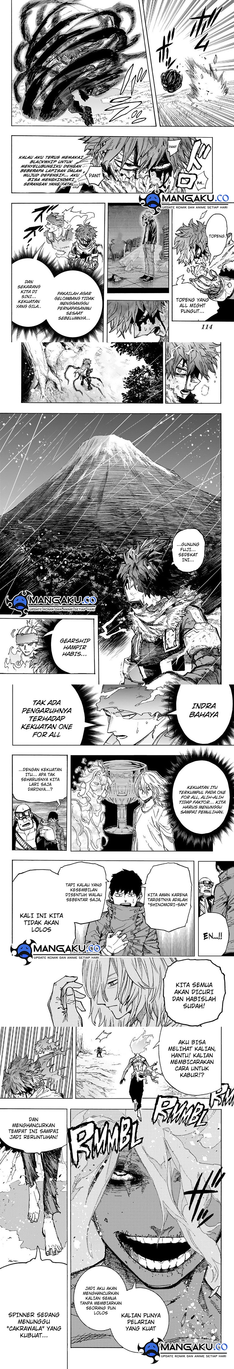 Boku no Hero Academia chapter 411