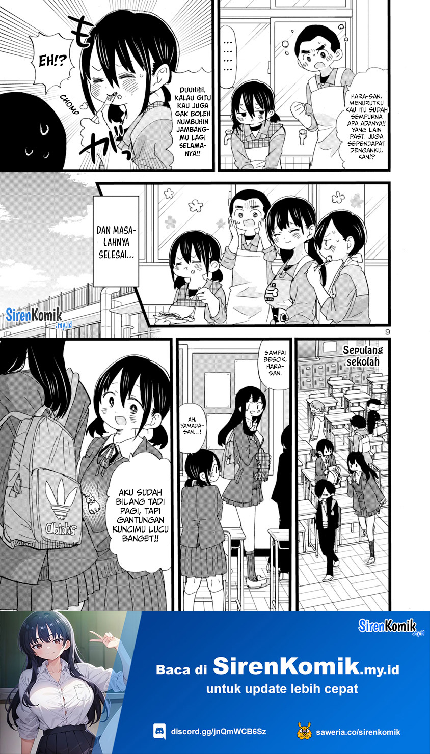 Boku no Kokoro no Yabai Yatsu Chapter 59 Bahasa Indonesia