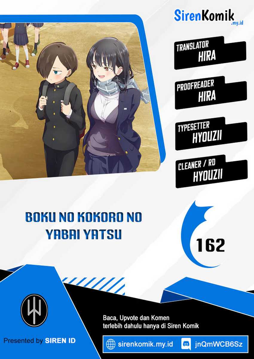 Boku no Kokoro no Yabai Yatsu Chapter 162 Bahasa Indonesia