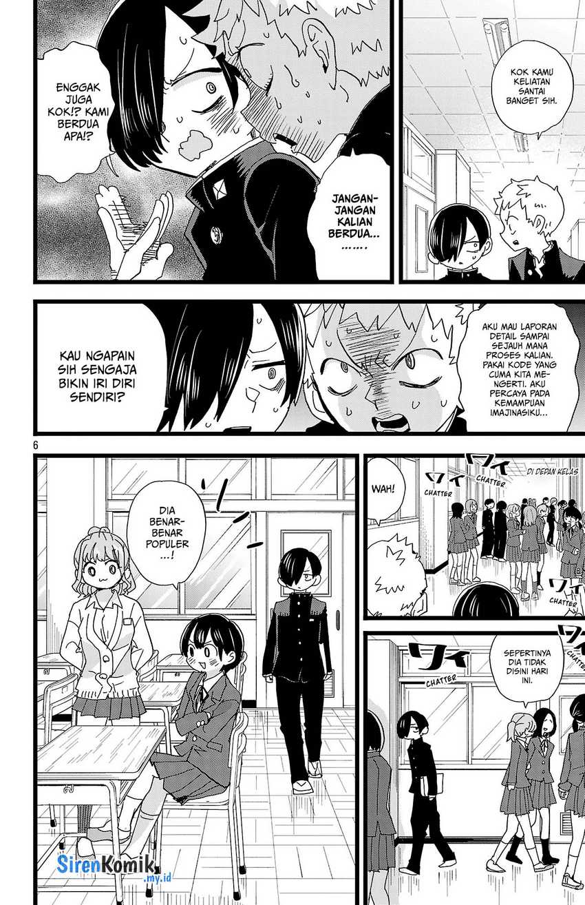 Boku no Kokoro no Yabai Yatsu Chapter 162 Bahasa Indonesia