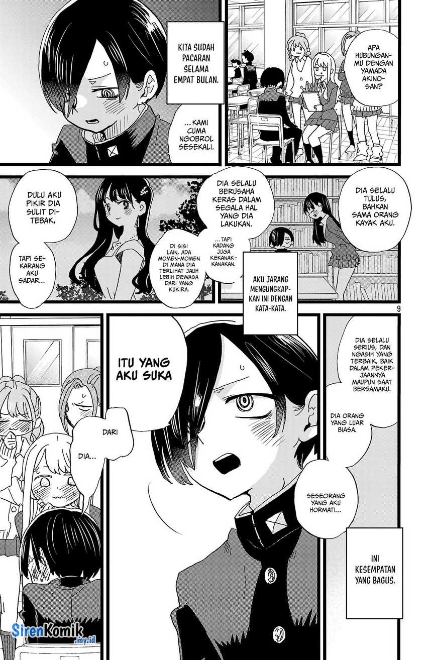 Boku no Kokoro no Yabai Yatsu Chapter 162 Bahasa Indonesia
