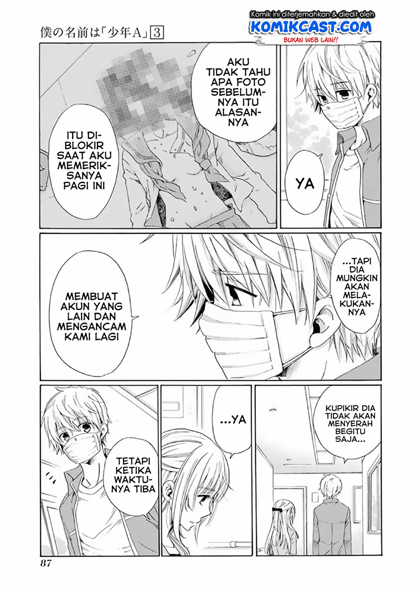 Boku no Namae wa “Shounen A” Chapter 20 Bahasa Indonesia