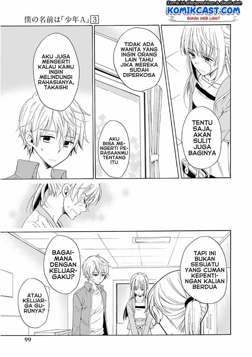 Boku no Namae wa “Shounen A” Chapter 20 Bahasa Indonesia