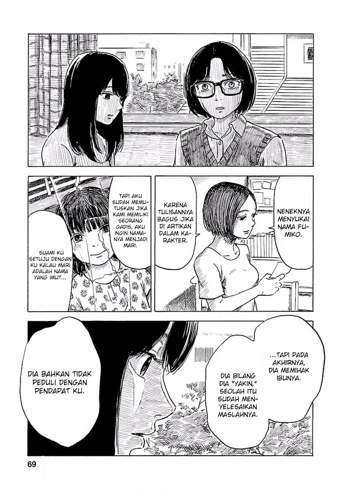 Boku wa Mari no Naka Chapter 66 Bahasa Indonesia