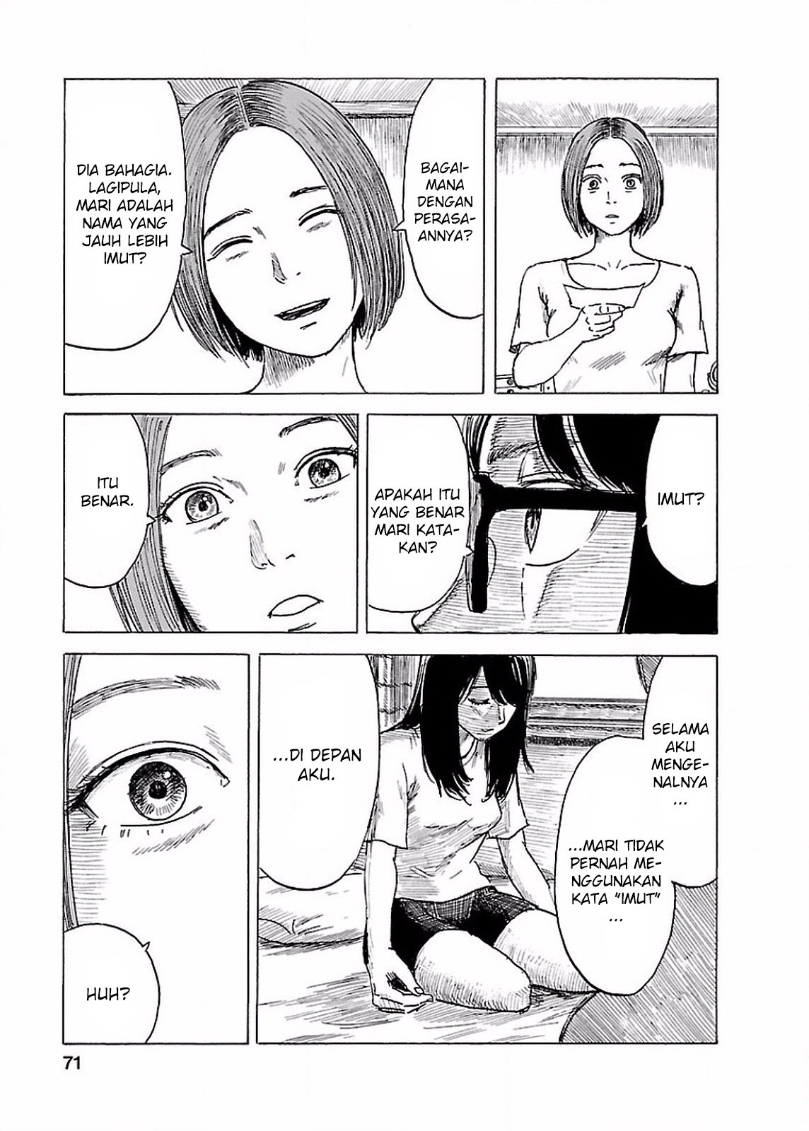 Boku wa Mari no Naka Chapter 66 Bahasa Indonesia