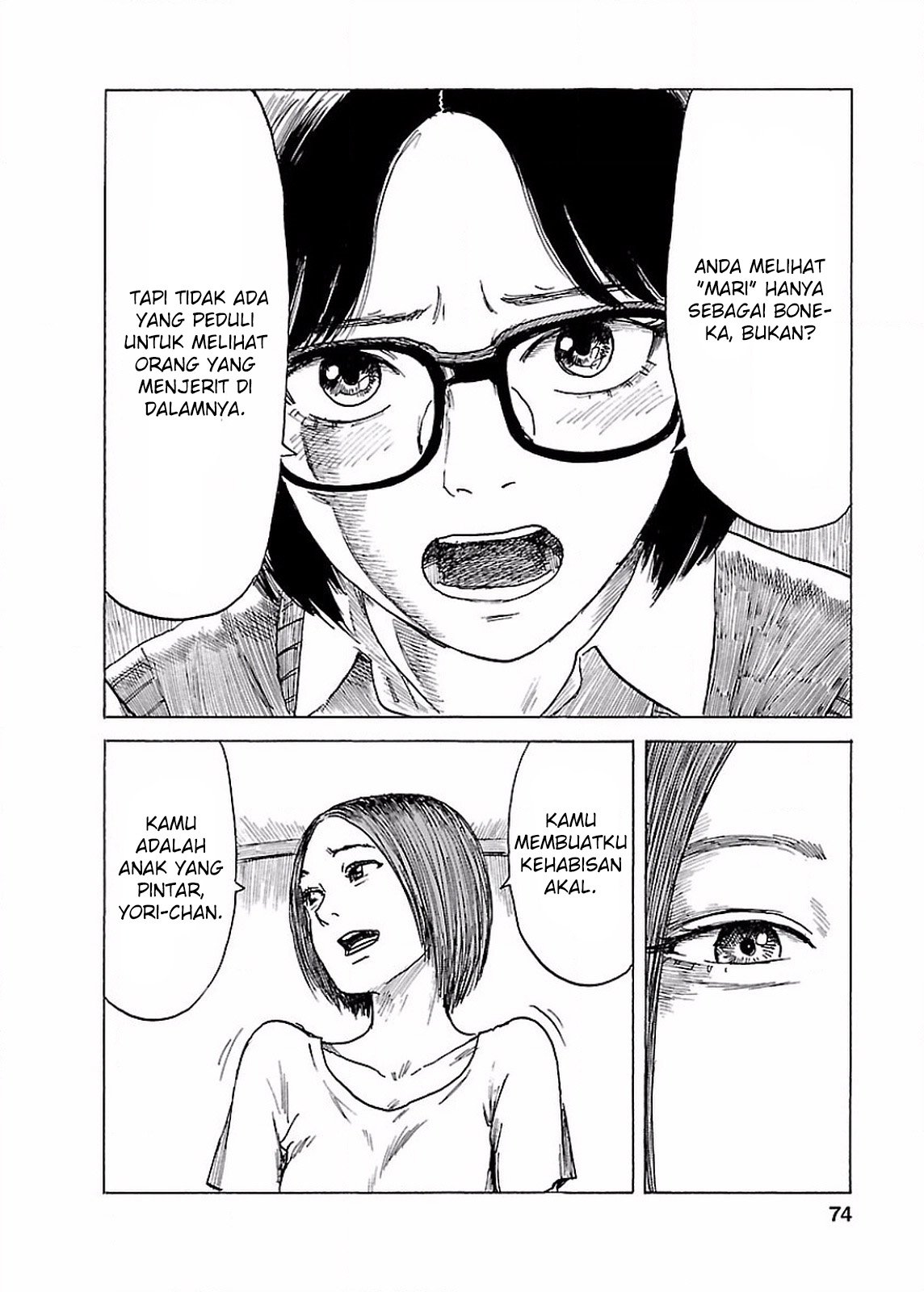 Boku wa Mari no Naka Chapter 66 Bahasa Indonesia