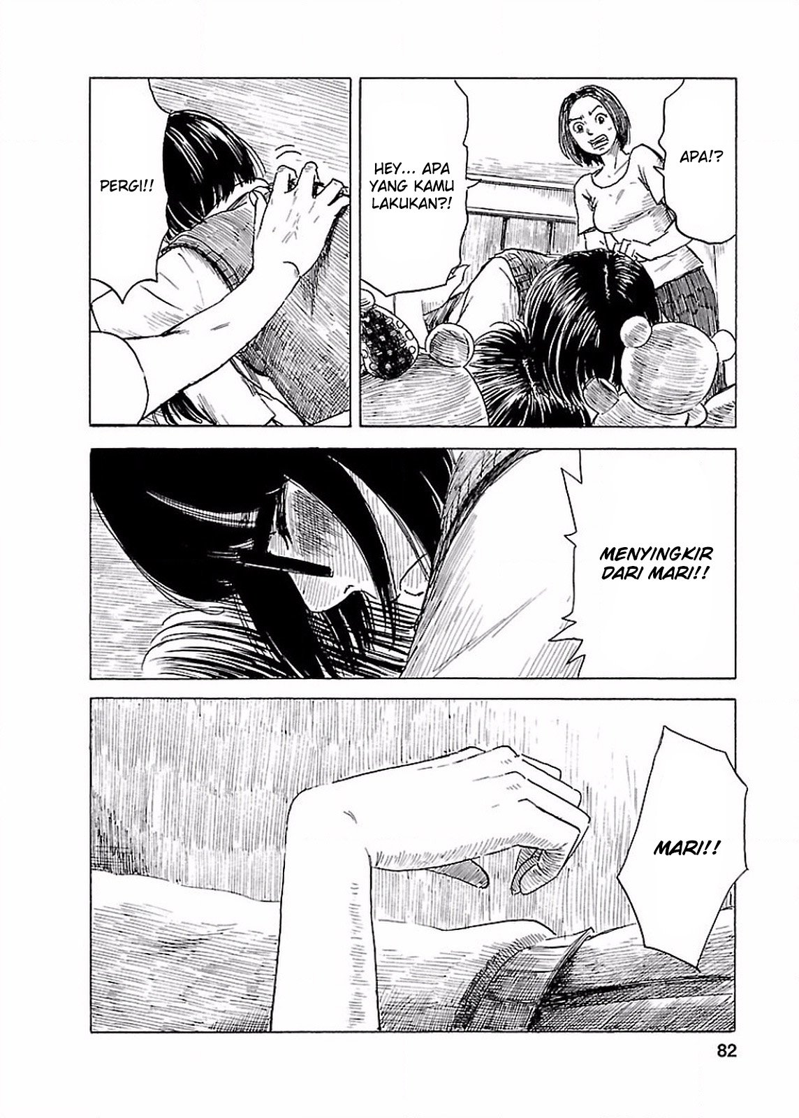 Boku wa Mari no Naka Chapter 66 Bahasa Indonesia