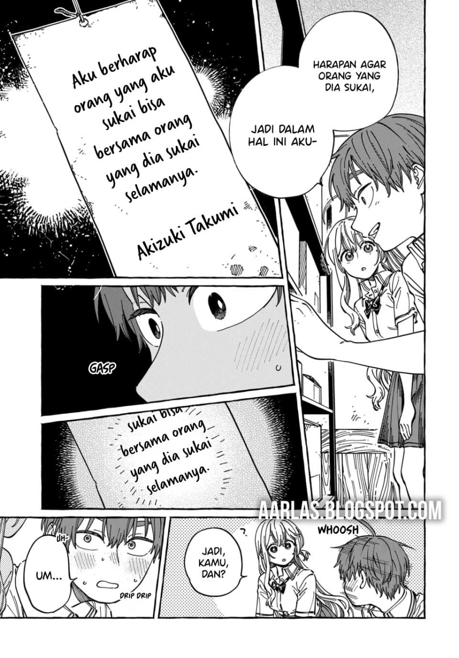 Boku no Suki na Hito ga Suki na Hito Chapter 30 Bahasa Indonesia