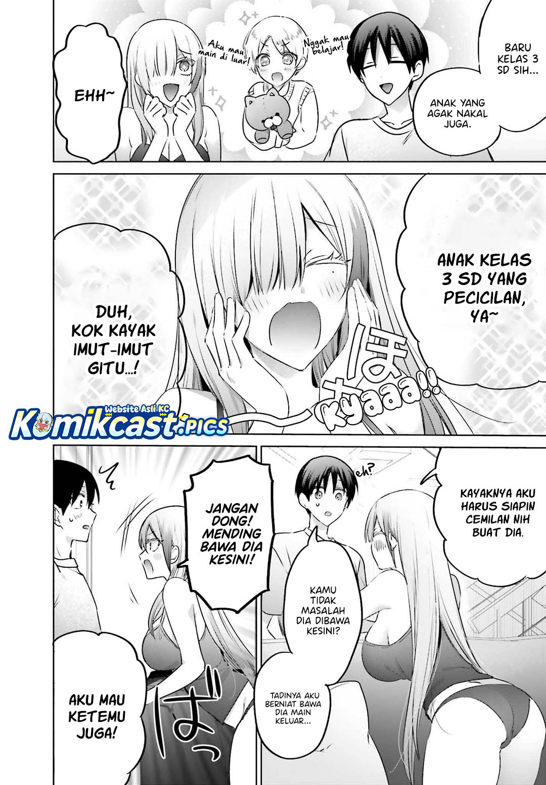 Boku to Kimi (Gyaru) ga Fuufu ni Naru made Chapter 23 Bahasa Indonesia