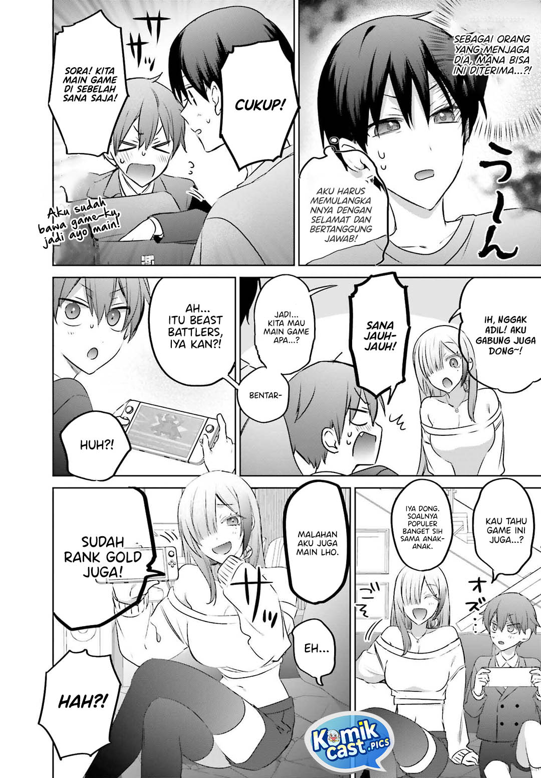 Boku to Kimi (Gyaru) ga Fuufu ni Naru made Chapter 23 Bahasa Indonesia