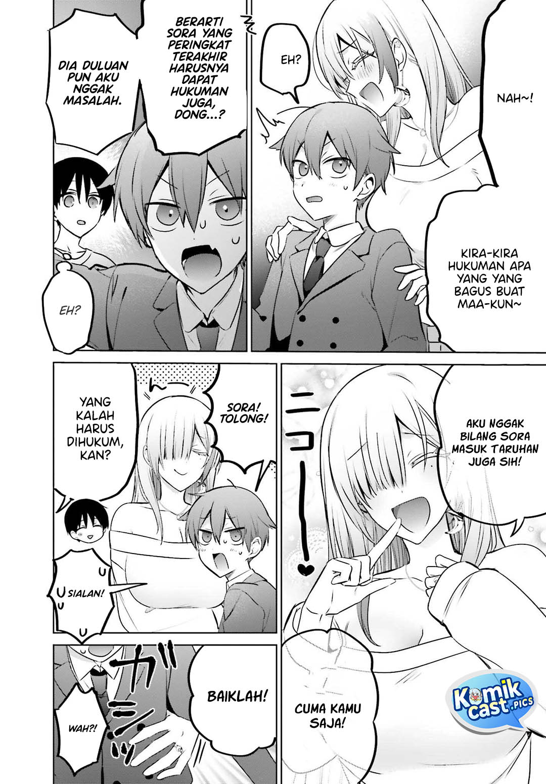 Boku to Kimi (Gyaru) ga Fuufu ni Naru made Chapter 23 Bahasa Indonesia