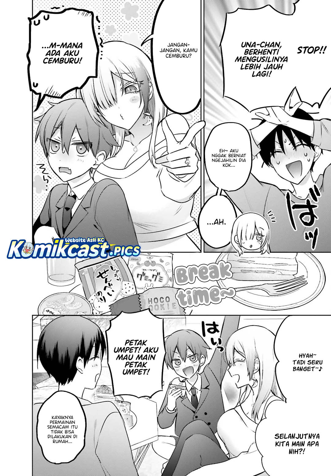 Boku to Kimi (Gyaru) ga Fuufu ni Naru made Chapter 23 Bahasa Indonesia