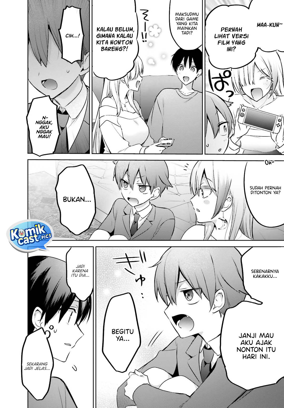 Boku to Kimi (Gyaru) ga Fuufu ni Naru made Chapter 23 Bahasa Indonesia