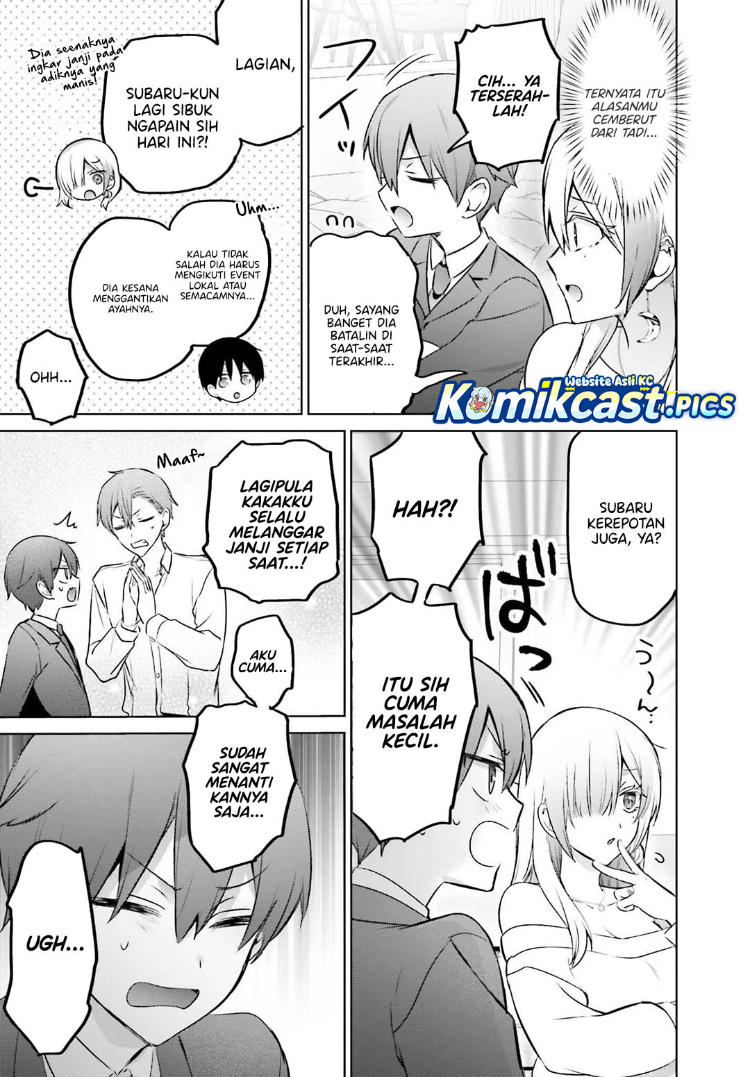 Boku to Kimi (Gyaru) ga Fuufu ni Naru made Chapter 23 Bahasa Indonesia