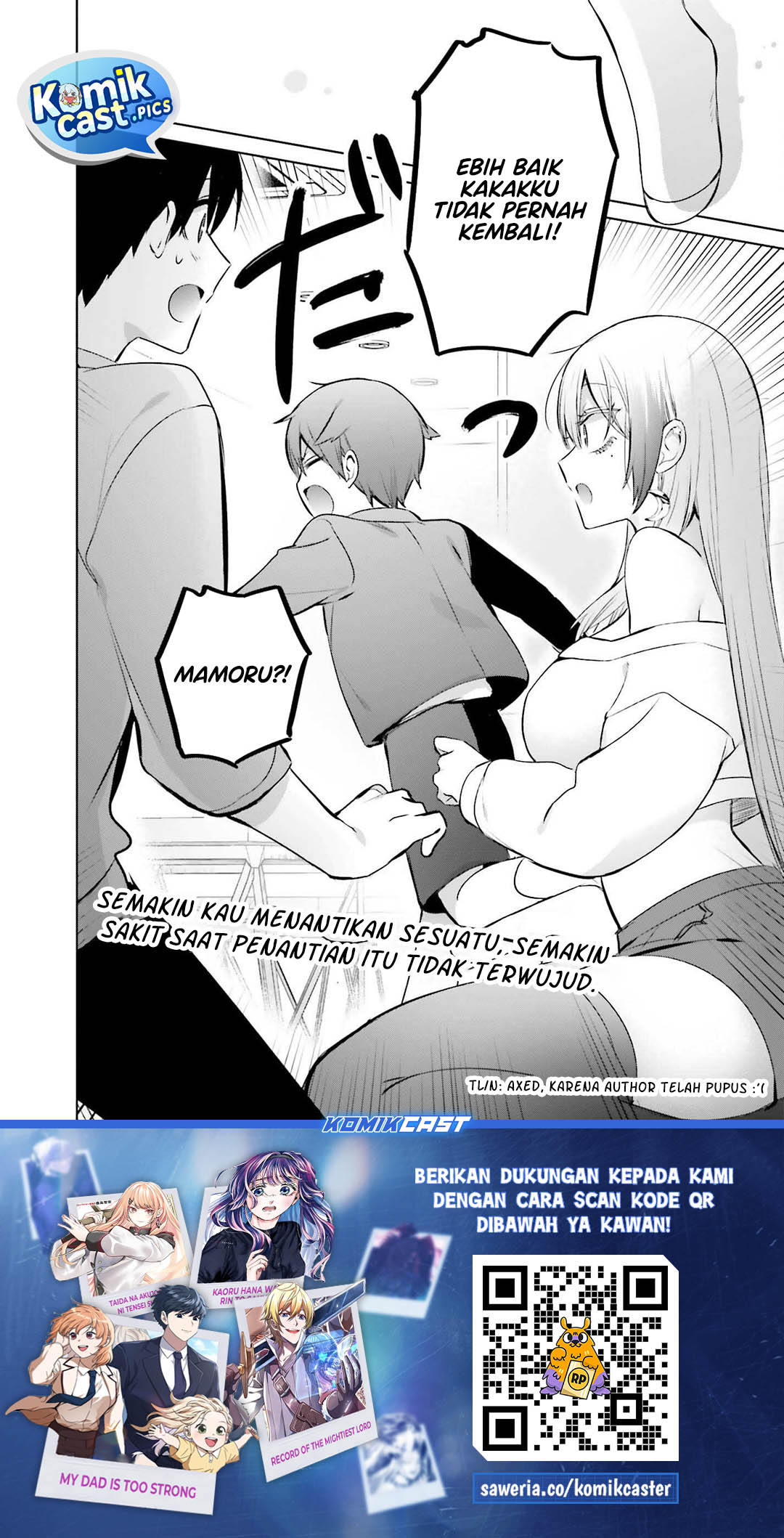 Boku to Kimi (Gyaru) ga Fuufu ni Naru made Chapter 23 Bahasa Indonesia