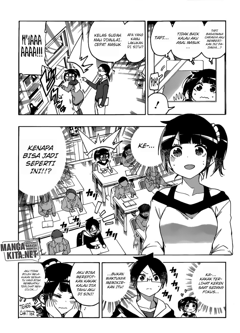 Bokutachi wa Benkyou ga Dekinai Chapter 125 Bahasa Indonesia