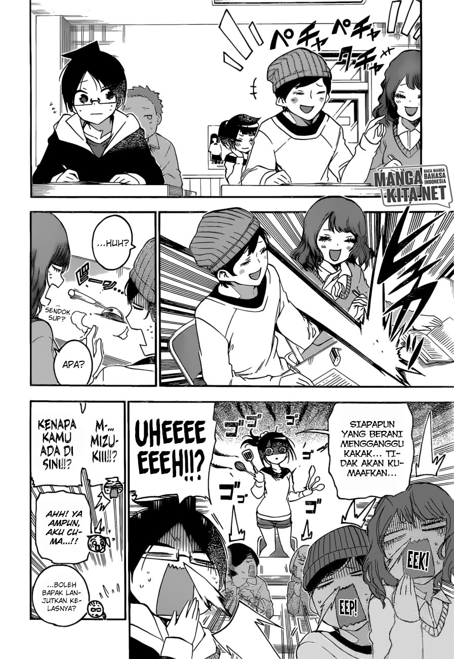 Bokutachi wa Benkyou ga Dekinai Chapter 125 Bahasa Indonesia