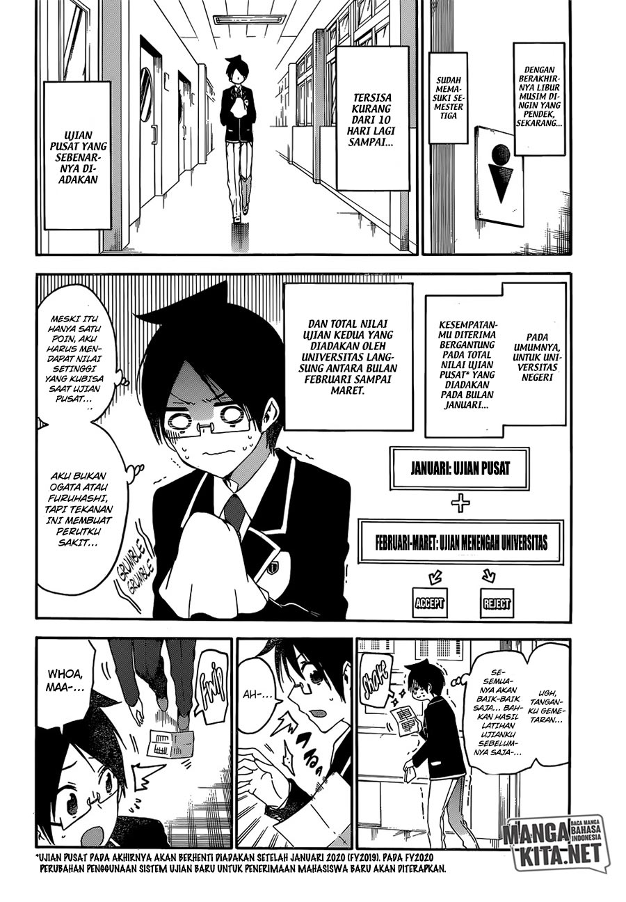 Bokutachi wa Benkyou ga Dekinai chapter 127
