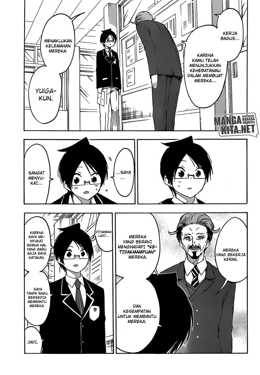 Bokutachi wa Benkyou ga Dekinai chapter 127