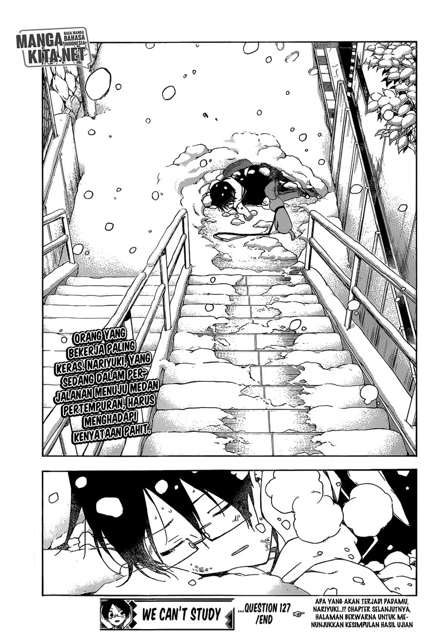 Bokutachi wa Benkyou ga Dekinai chapter 127