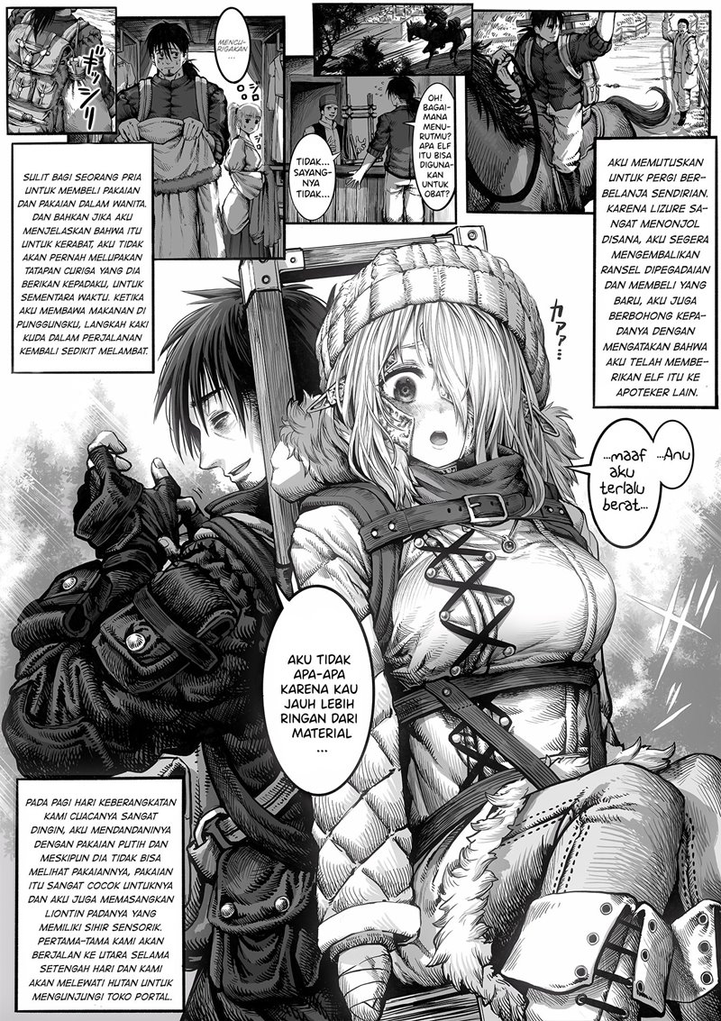 Boroboro no Elf-san o Shiawaseni suru Kusuri Uri-san chapter 23