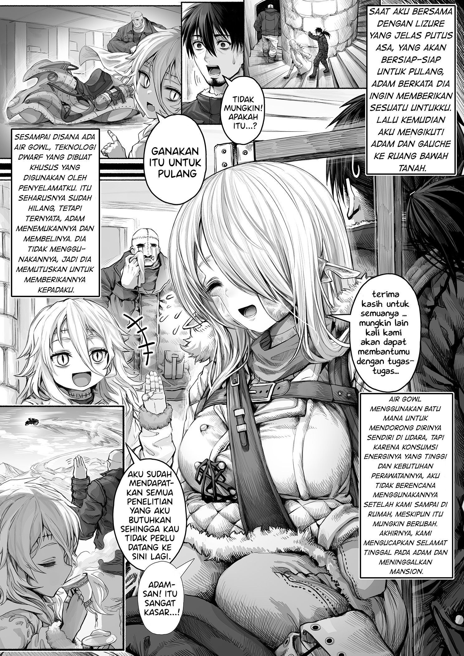 Boroboro no Elf-san o Shiawaseni suru Kusuri Uri-san chapter 40