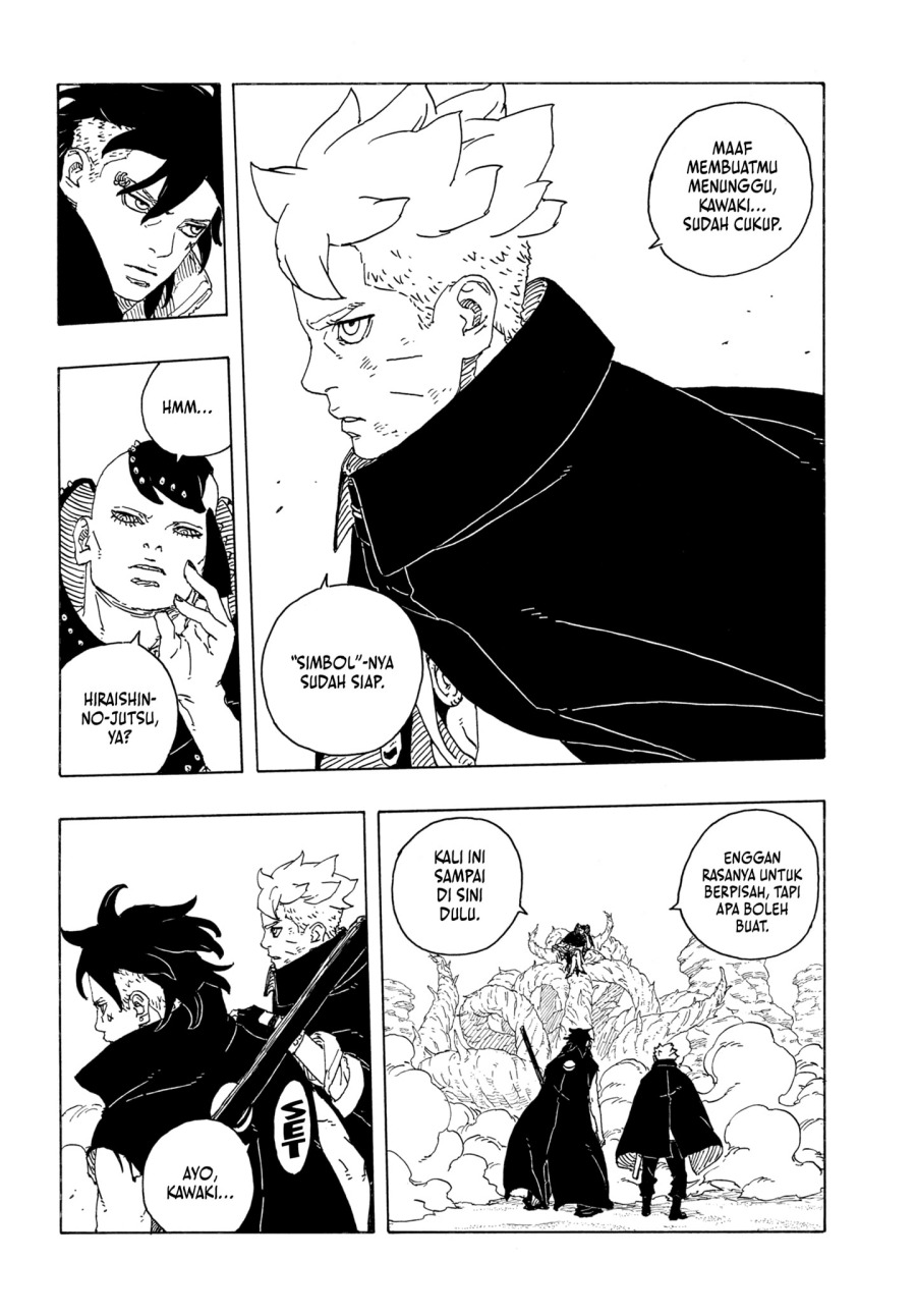 Boruto: Two Blue Vortex Chapter 24 Bahasa Indonesia