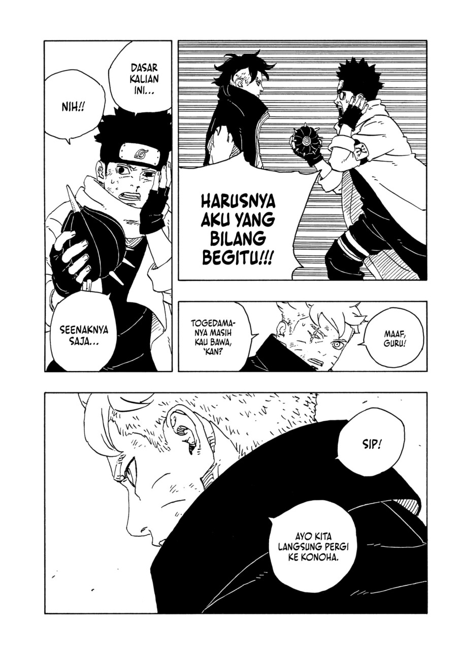 Boruto: Two Blue Vortex Chapter 24 Bahasa Indonesia